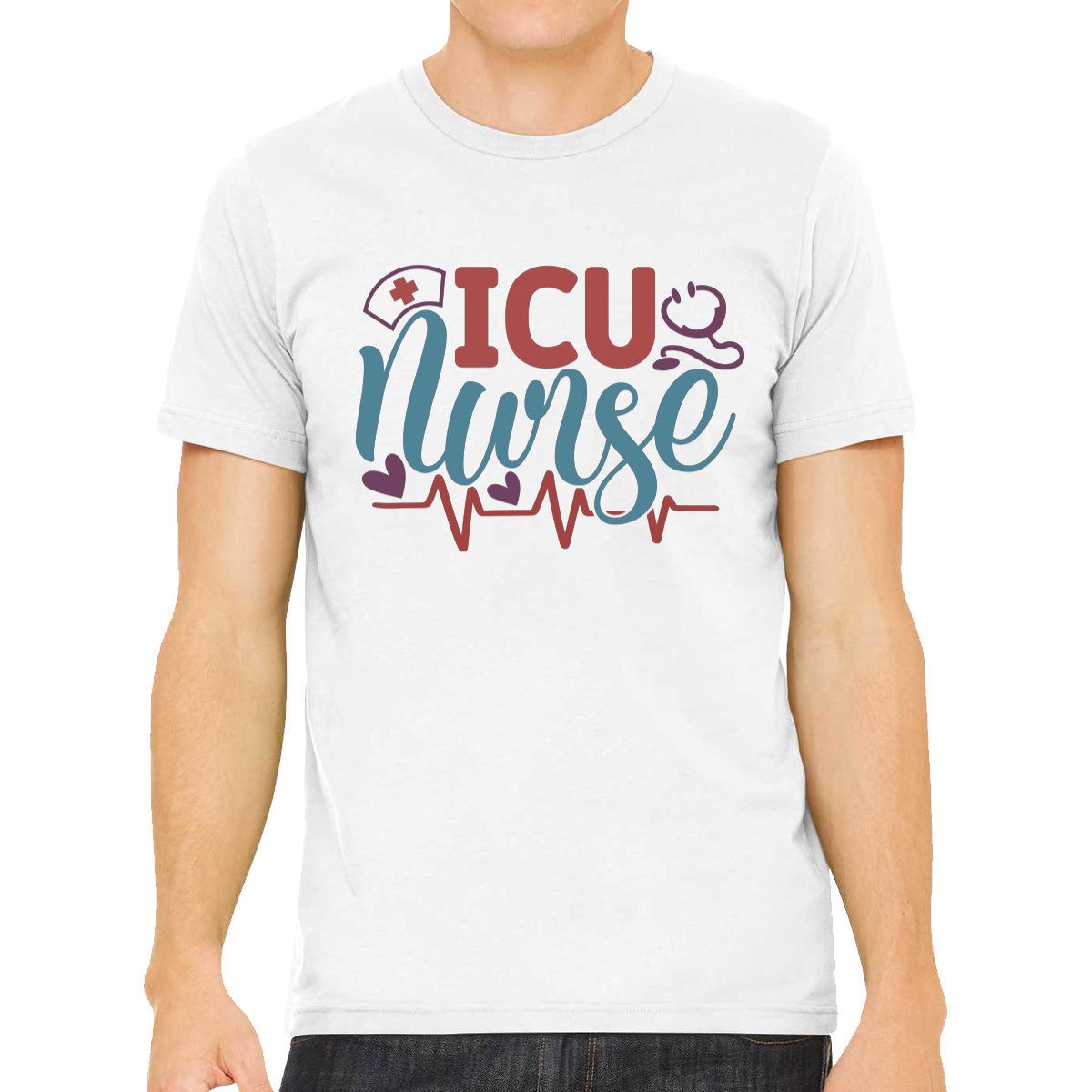 ICU Nurse Men's T-shirt