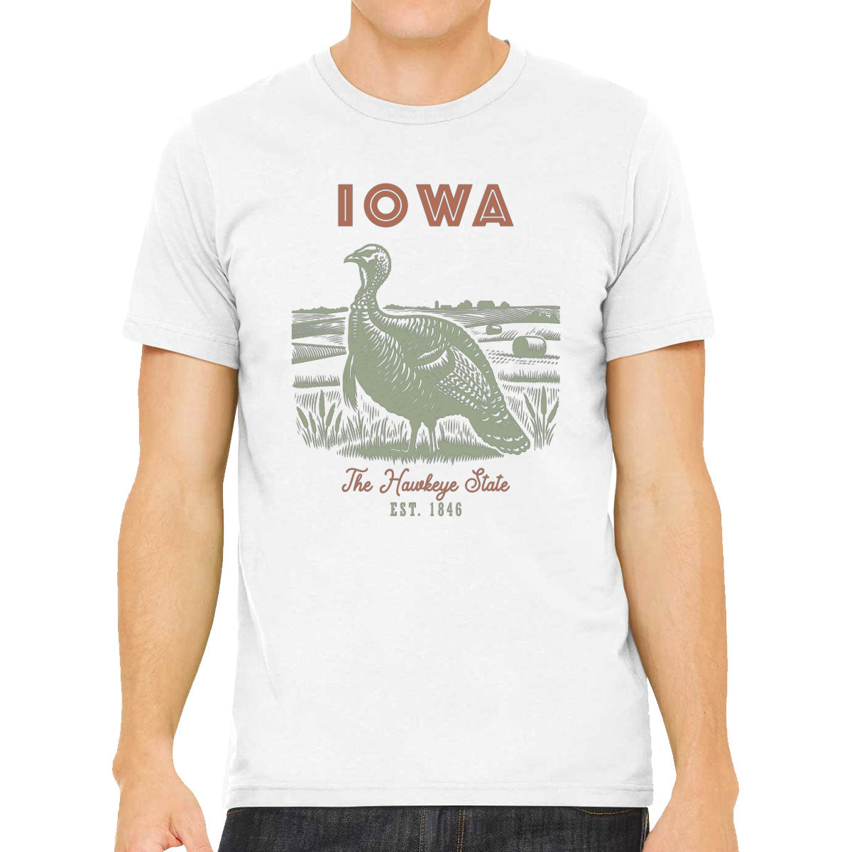 Iowa State Vintage Men's T-shirt