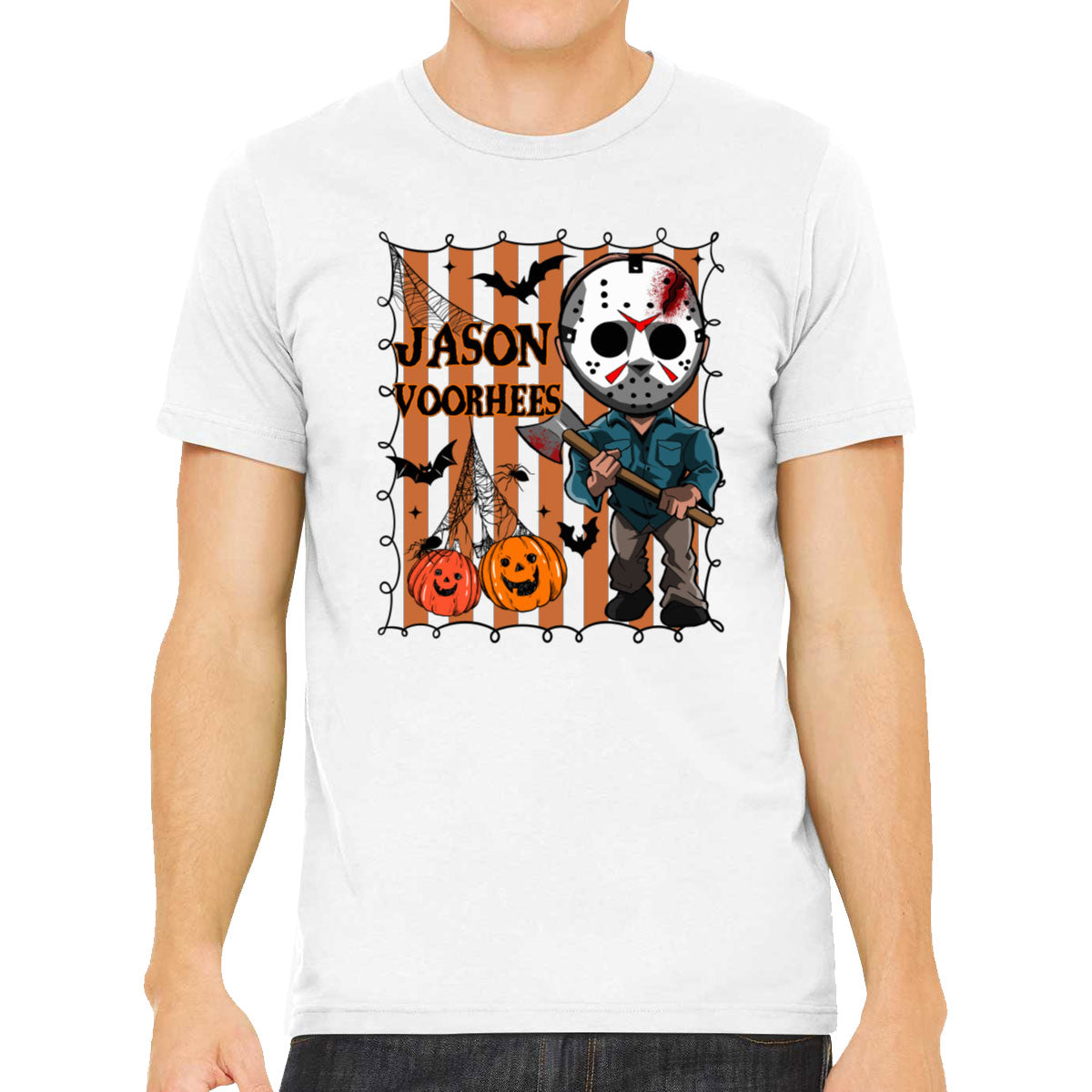 Jason Horror Movie Character Halloween Men's T-shirt