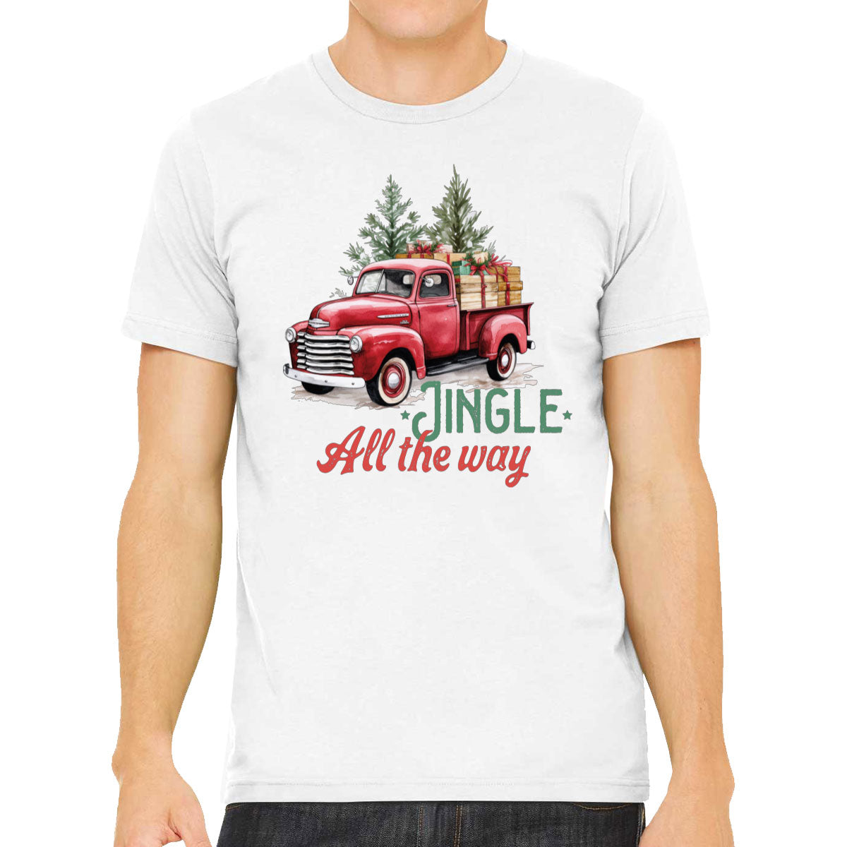 Jingle All the Way Christmas Men's T-shirt