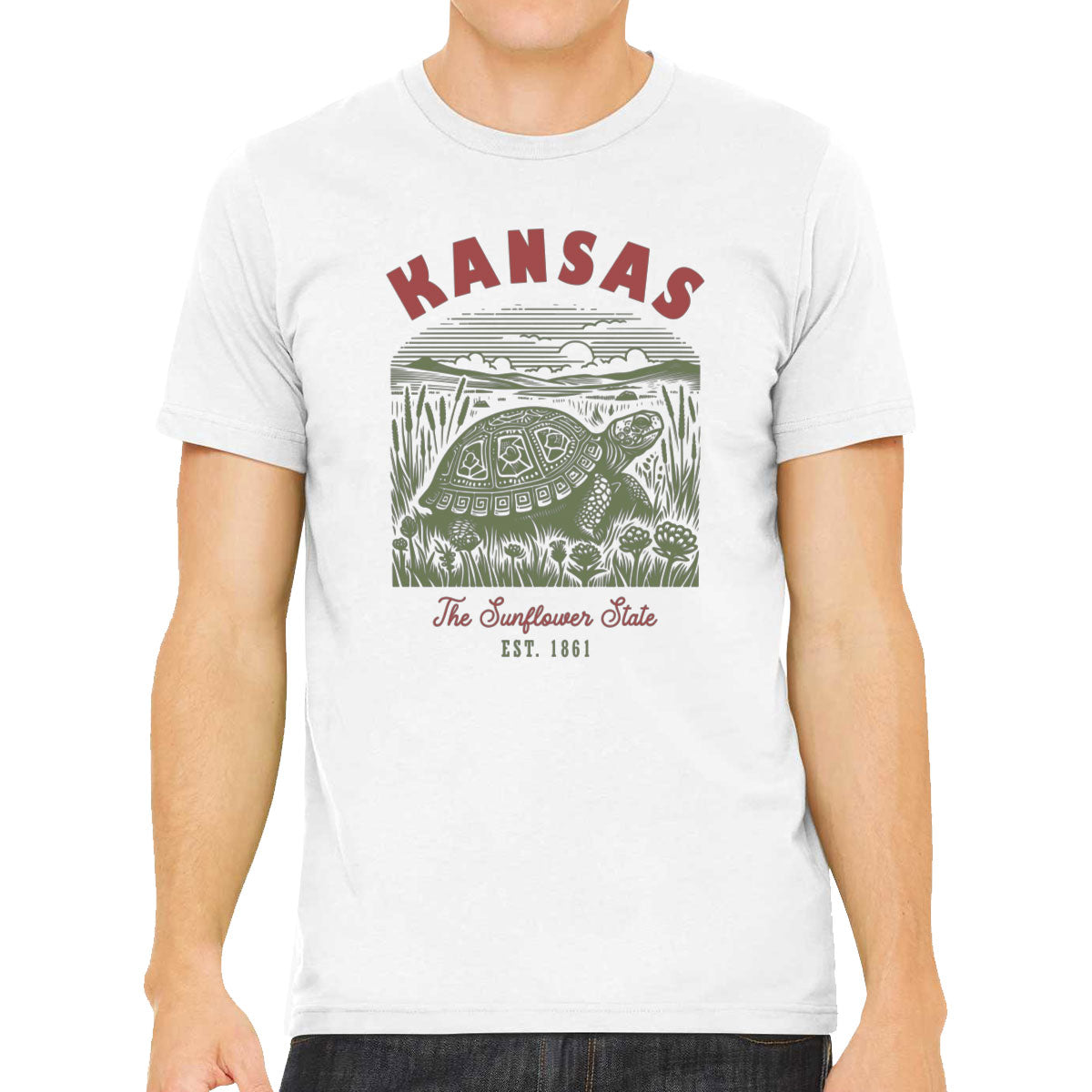 Kansas State Vintage Men's T-shirt