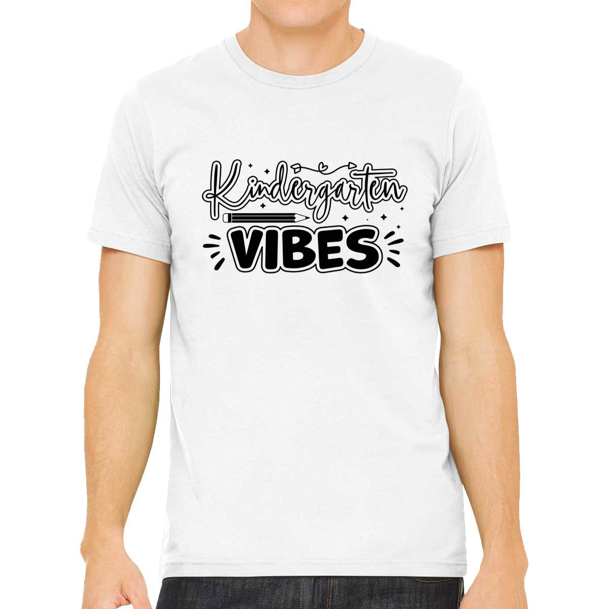 Kindergarten Vibes Teacher Men's T-shirt