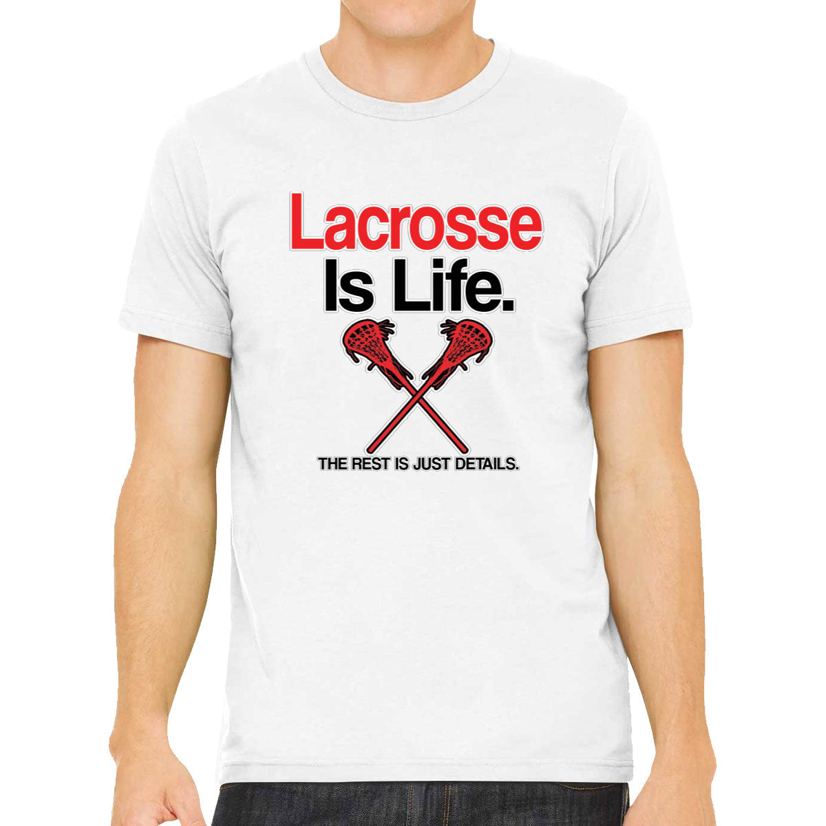 Lacrosse Is Life Men's T-shirt