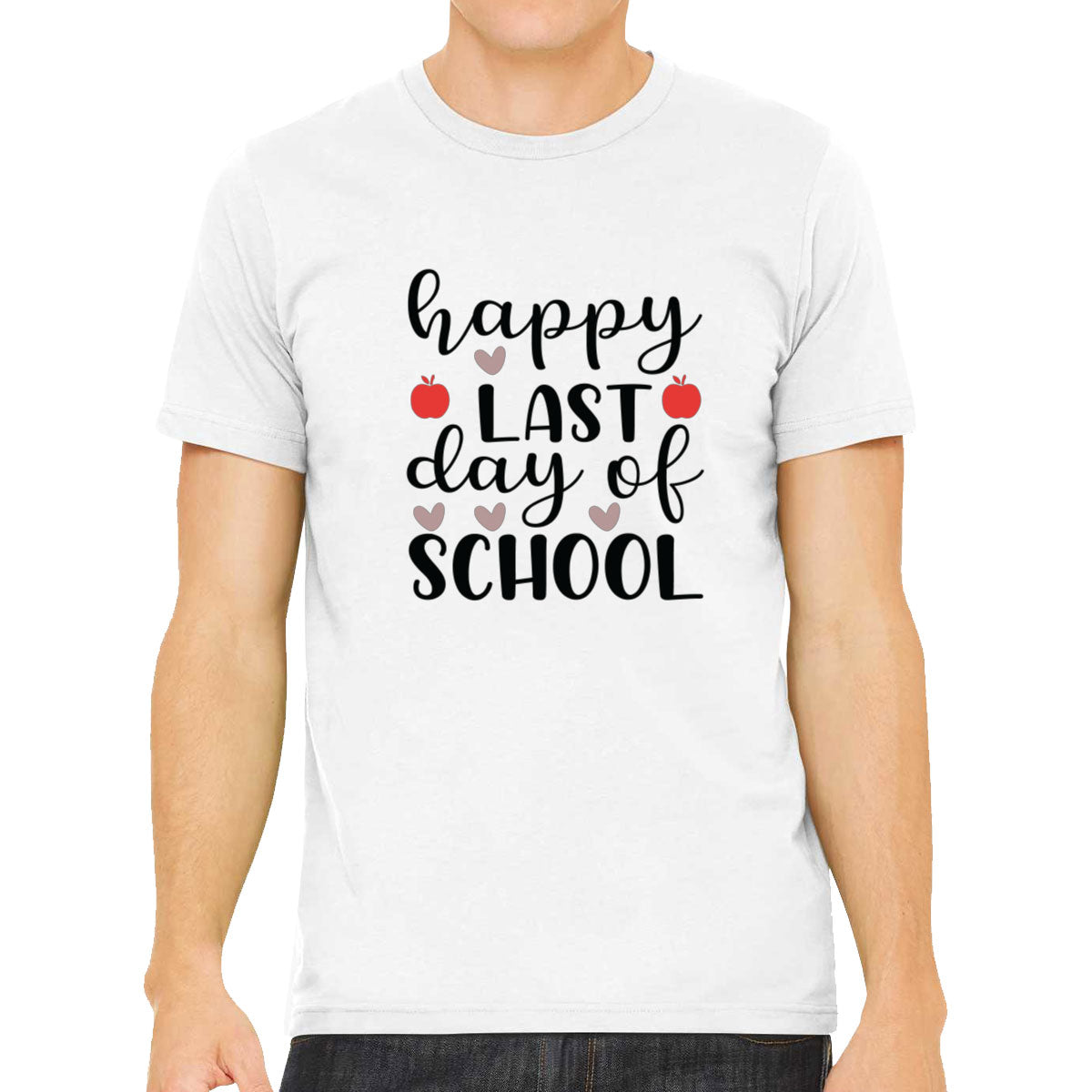 Happy Last Day Of School Teacher Men's T-shirt