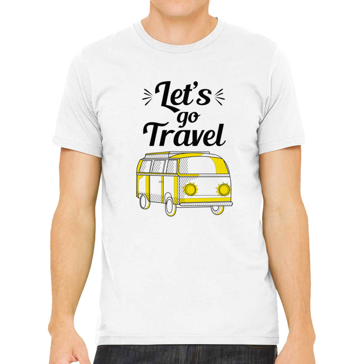 Let's Go Travel Men's T-shirt