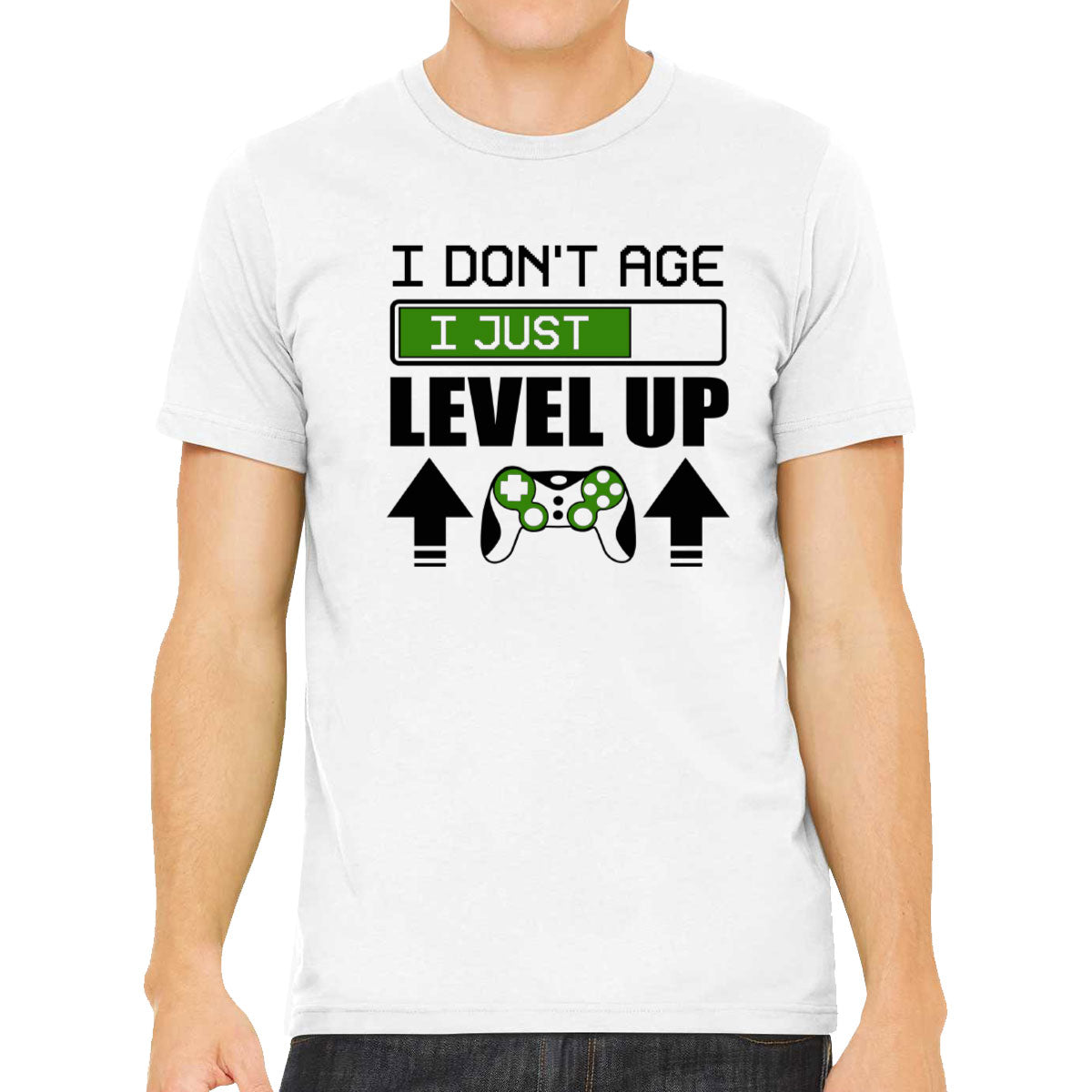 I Don't Age I Just Level Up Men's T-shirt