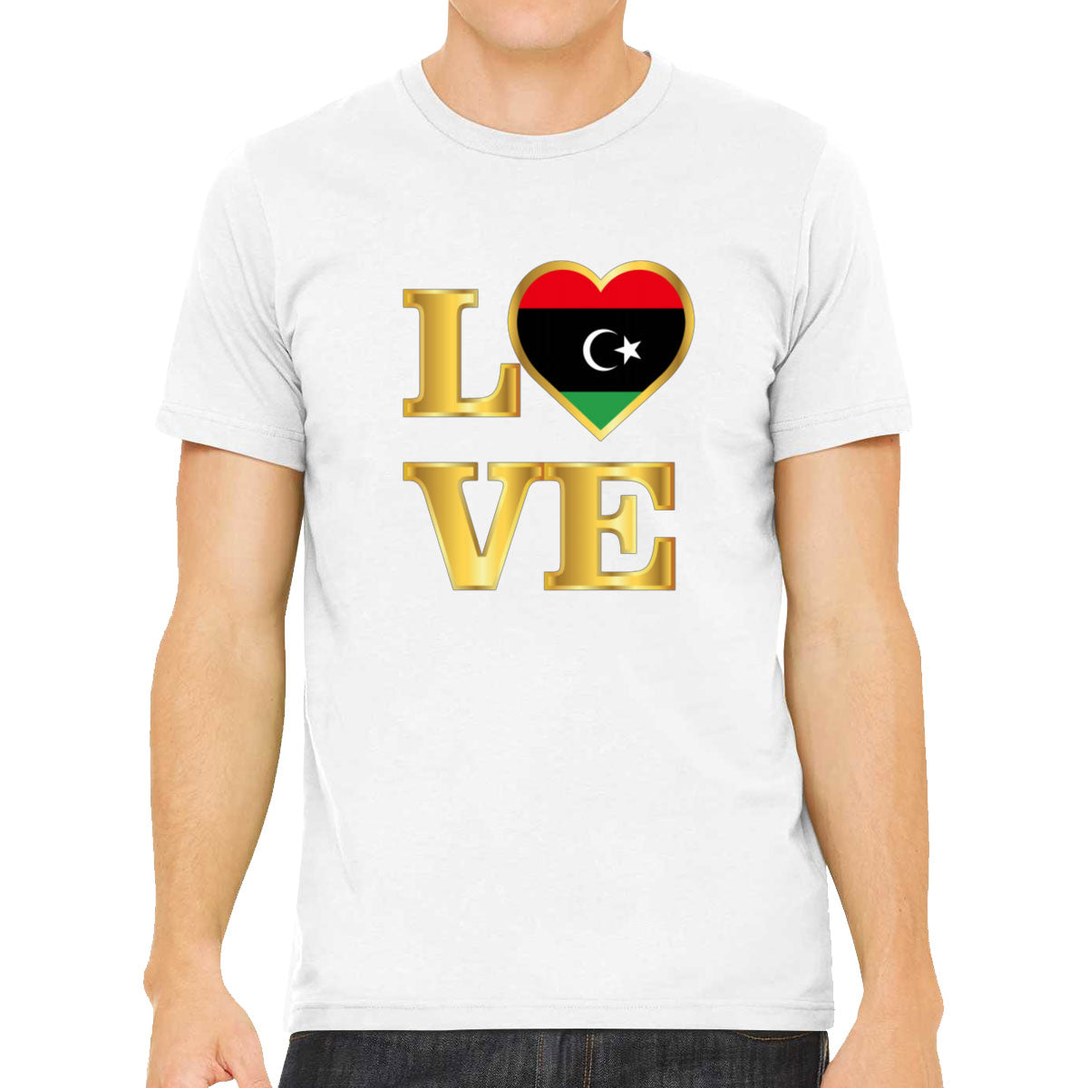 Libya Love Men's T-shirt