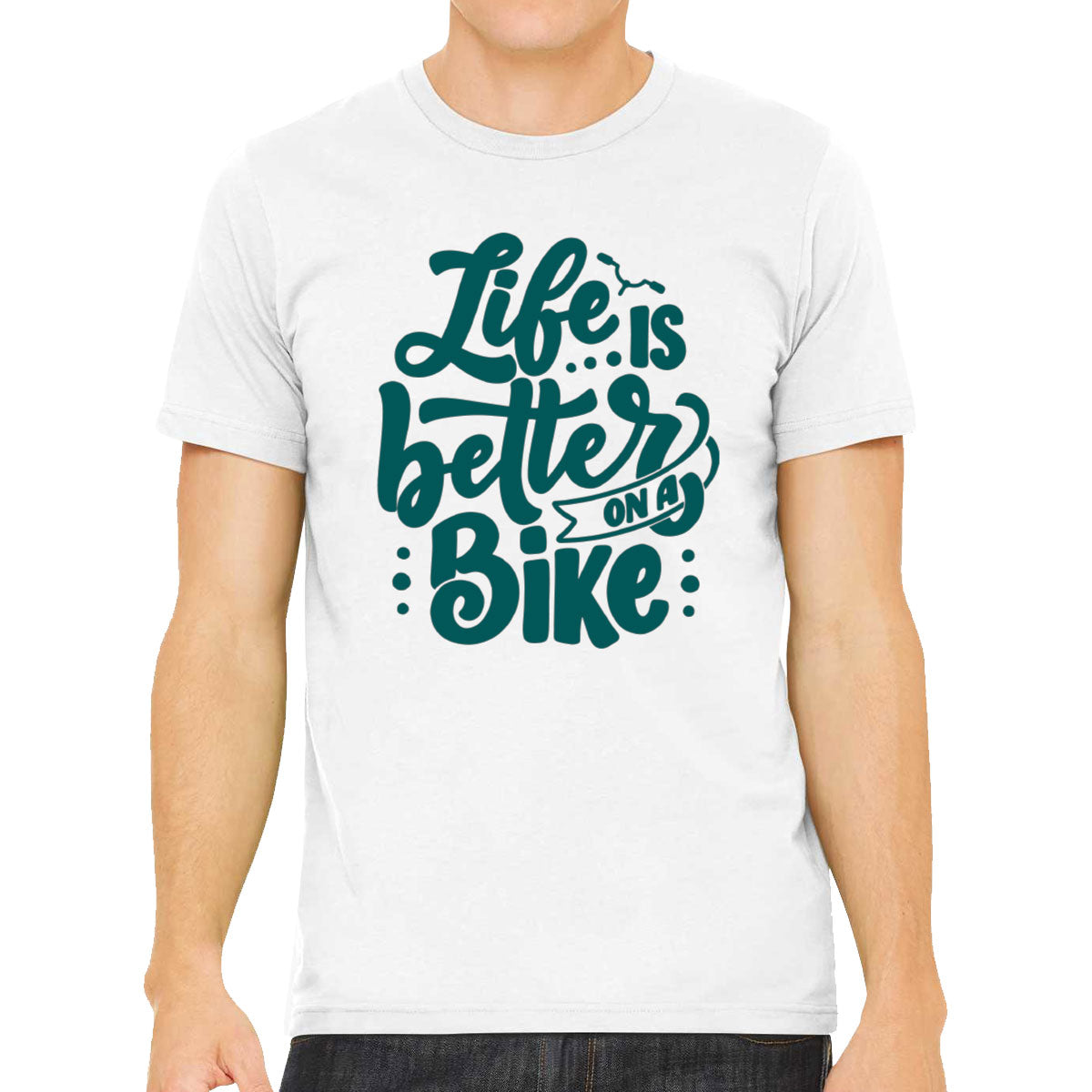 Life Is Better On A Bike Men's T-shirt