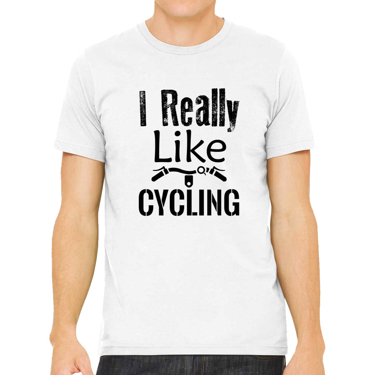 I Really Like Cycling Men's T-shirt