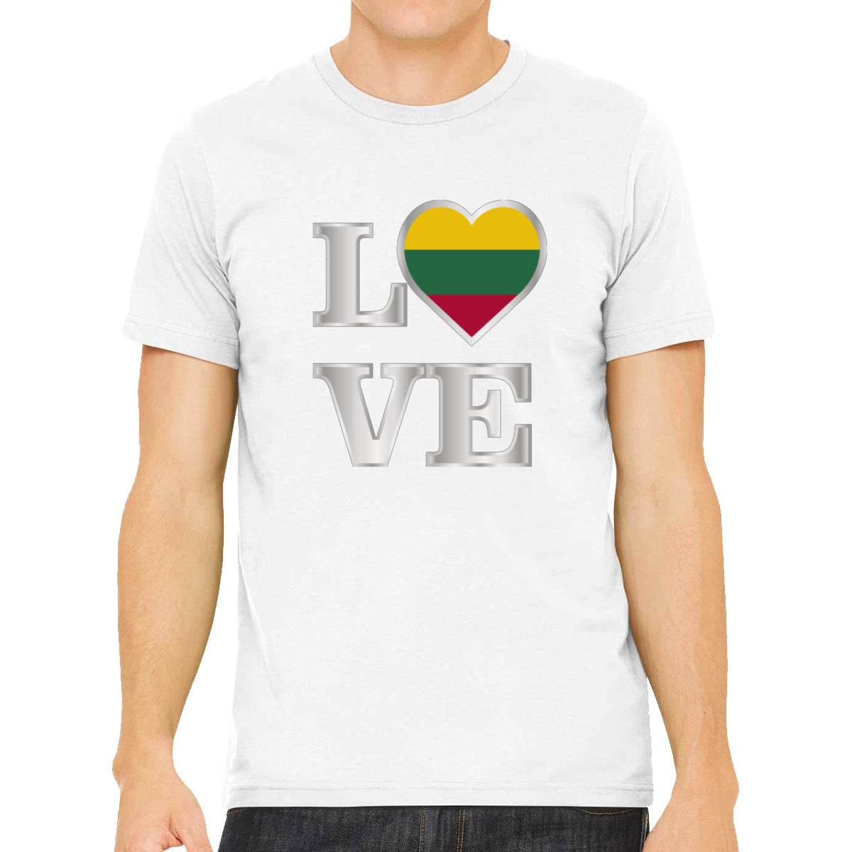 Lithuania Love Men's T-shirt