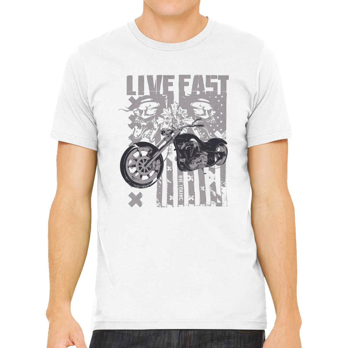 Live Fast Die Young Men's T-shirt