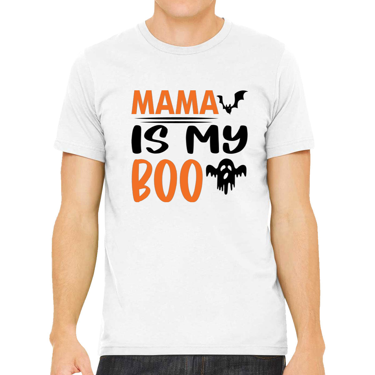 Mama Is My Boo Halloween Men's T-shirt