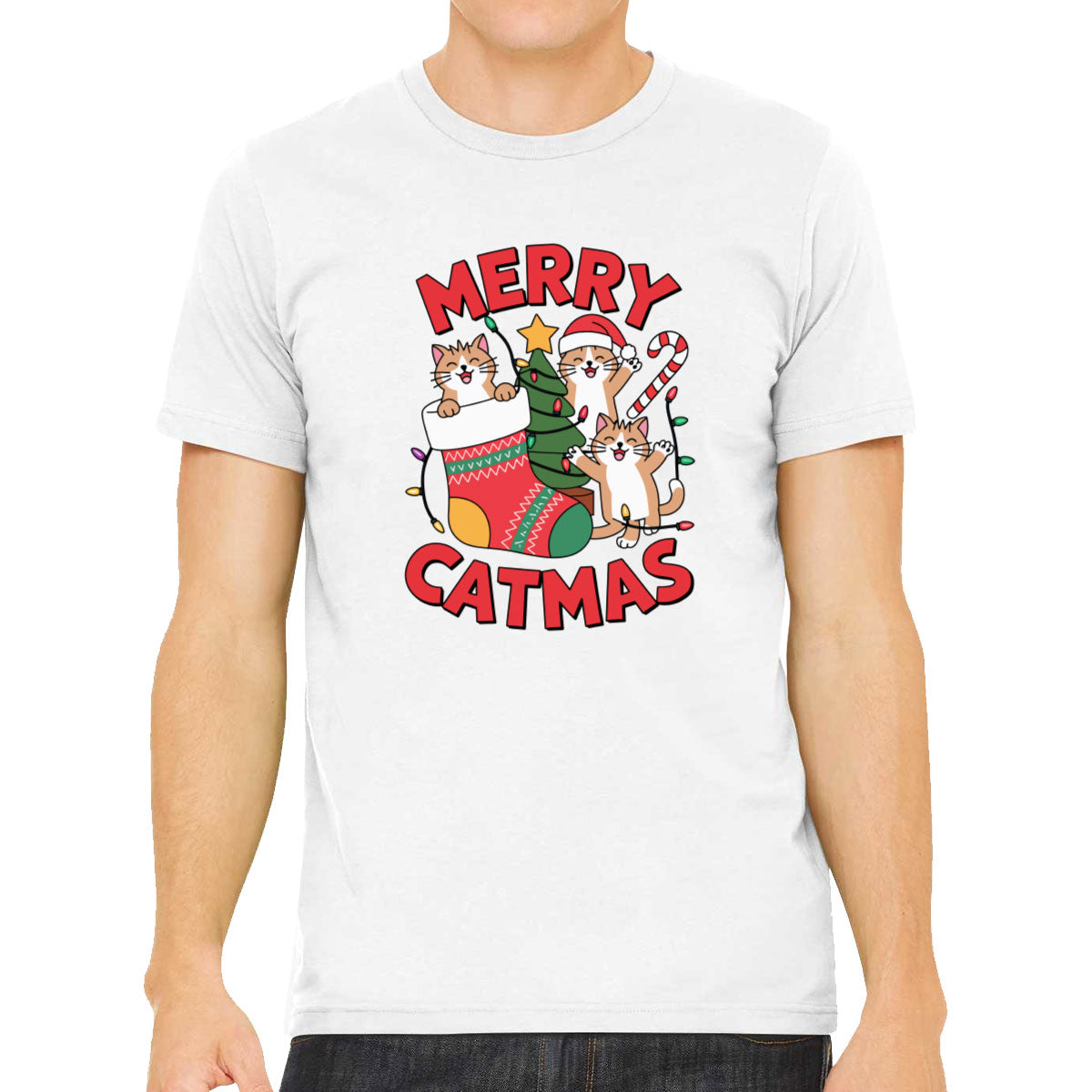 Merry Catmas Men's T-shirt