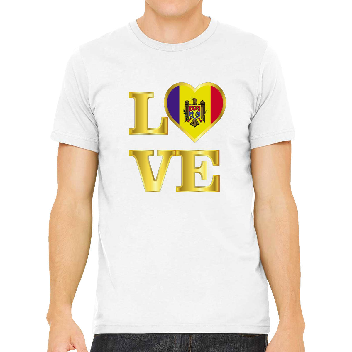 Moldova Love Men's T-shirt