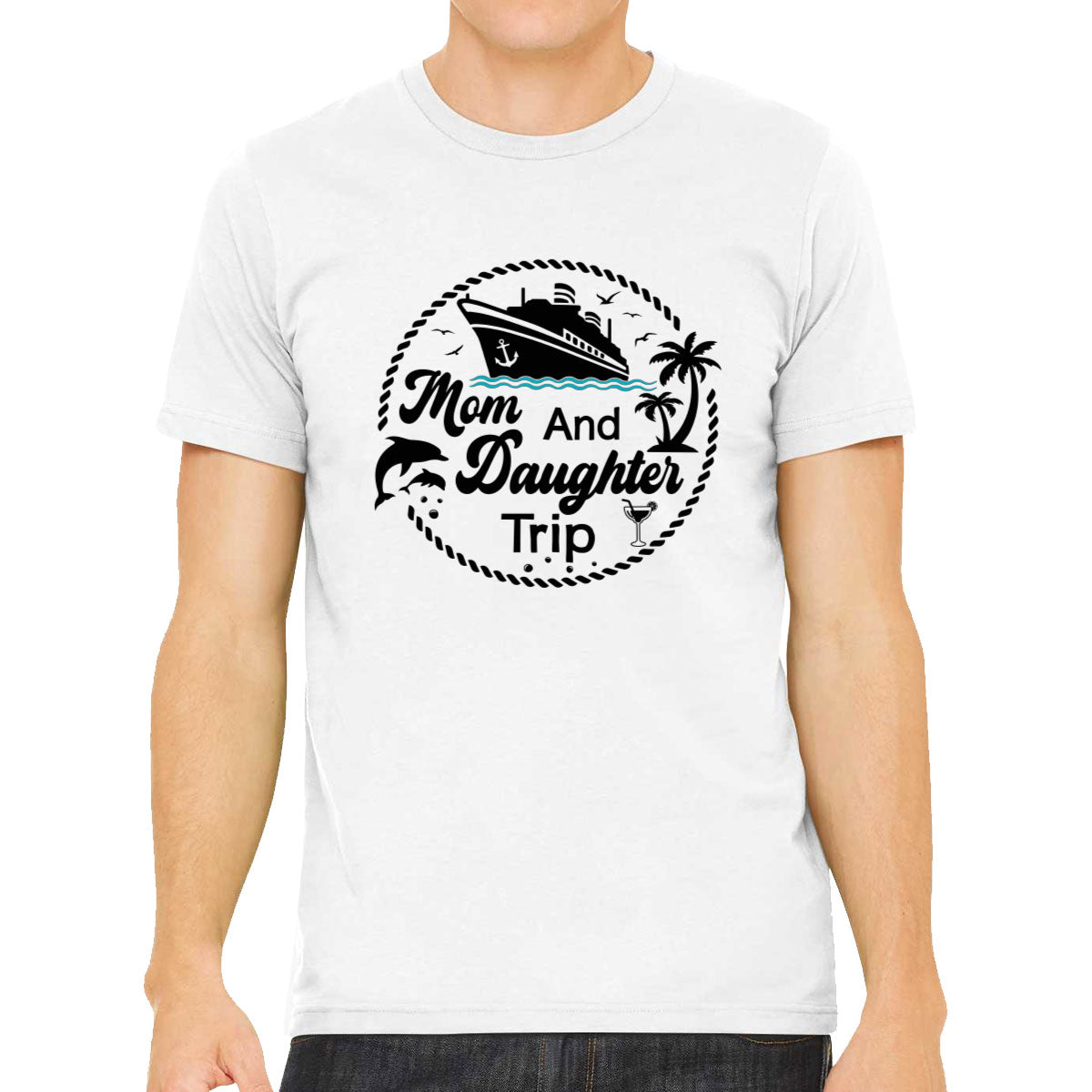 Mom And Daughter Trip Men's T-shirt