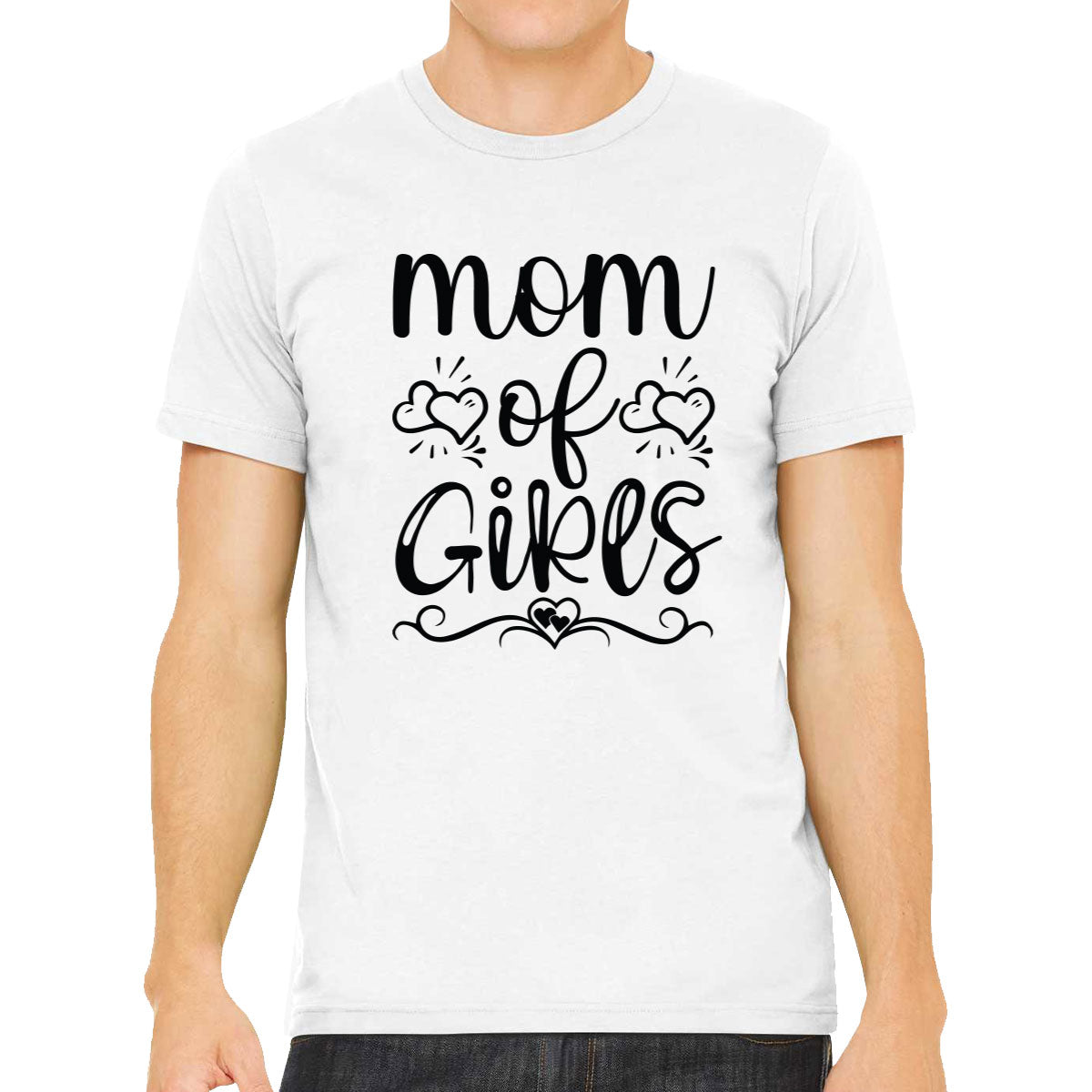 Mom Of Girls Men's T-shirt