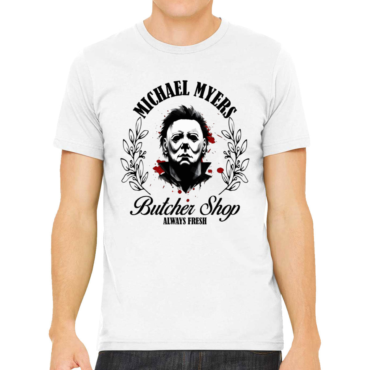 Myers Butcher Shop Alway Fresh Halloween Men's T-shirt