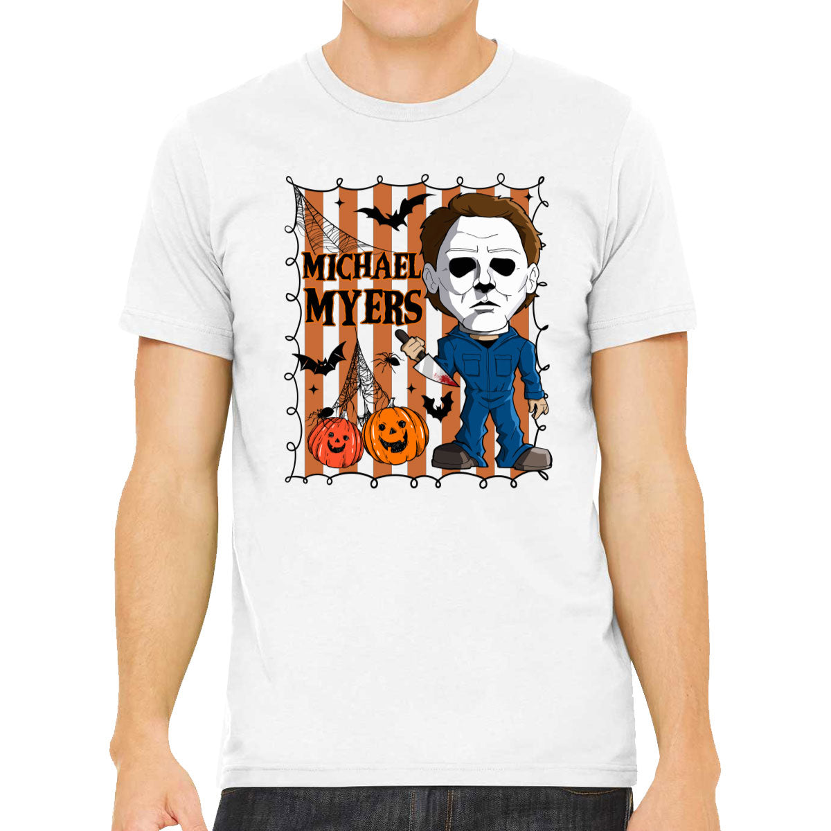 Myers Horror Movie Character Halloween Men's T-shirt