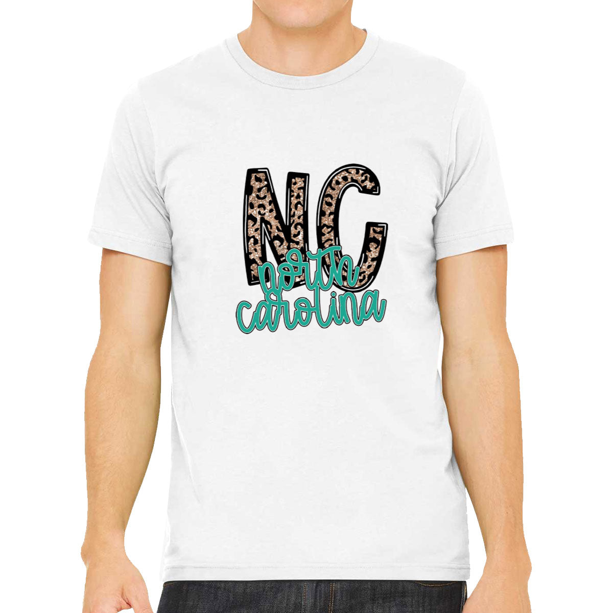 North Carolina State Abbreviation Men's T-shirt