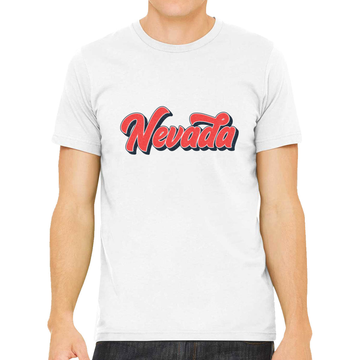 Nevada Vintage Typography Men's T-shirt