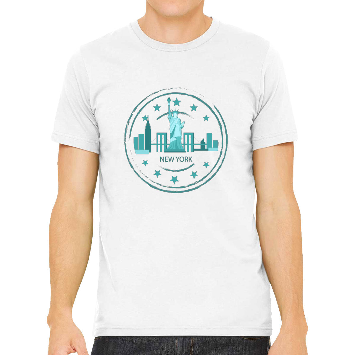 New York Stamp Men's T-shirt