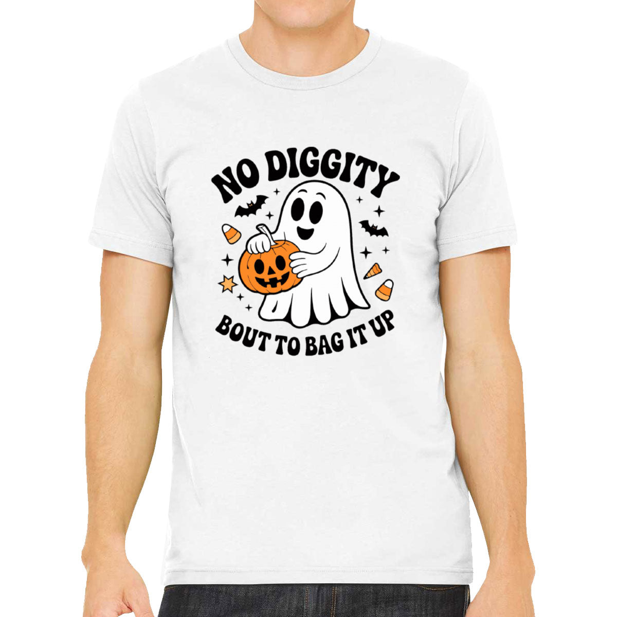 No Diggity Bout To Bag It Up Halloween Men's T-shirt
