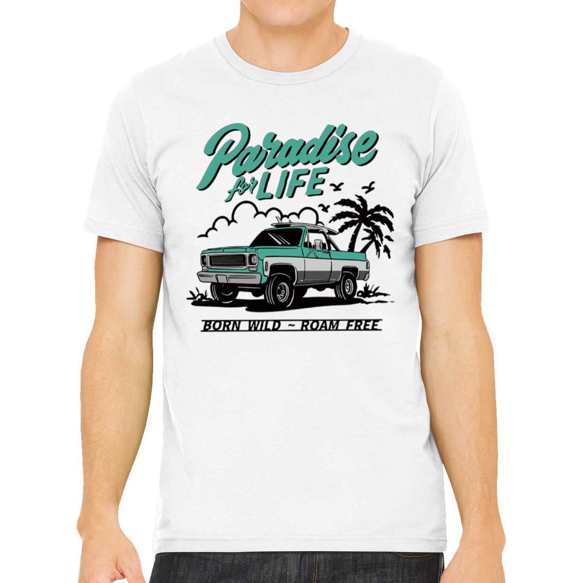 Paradise For Life Men's T-shirt