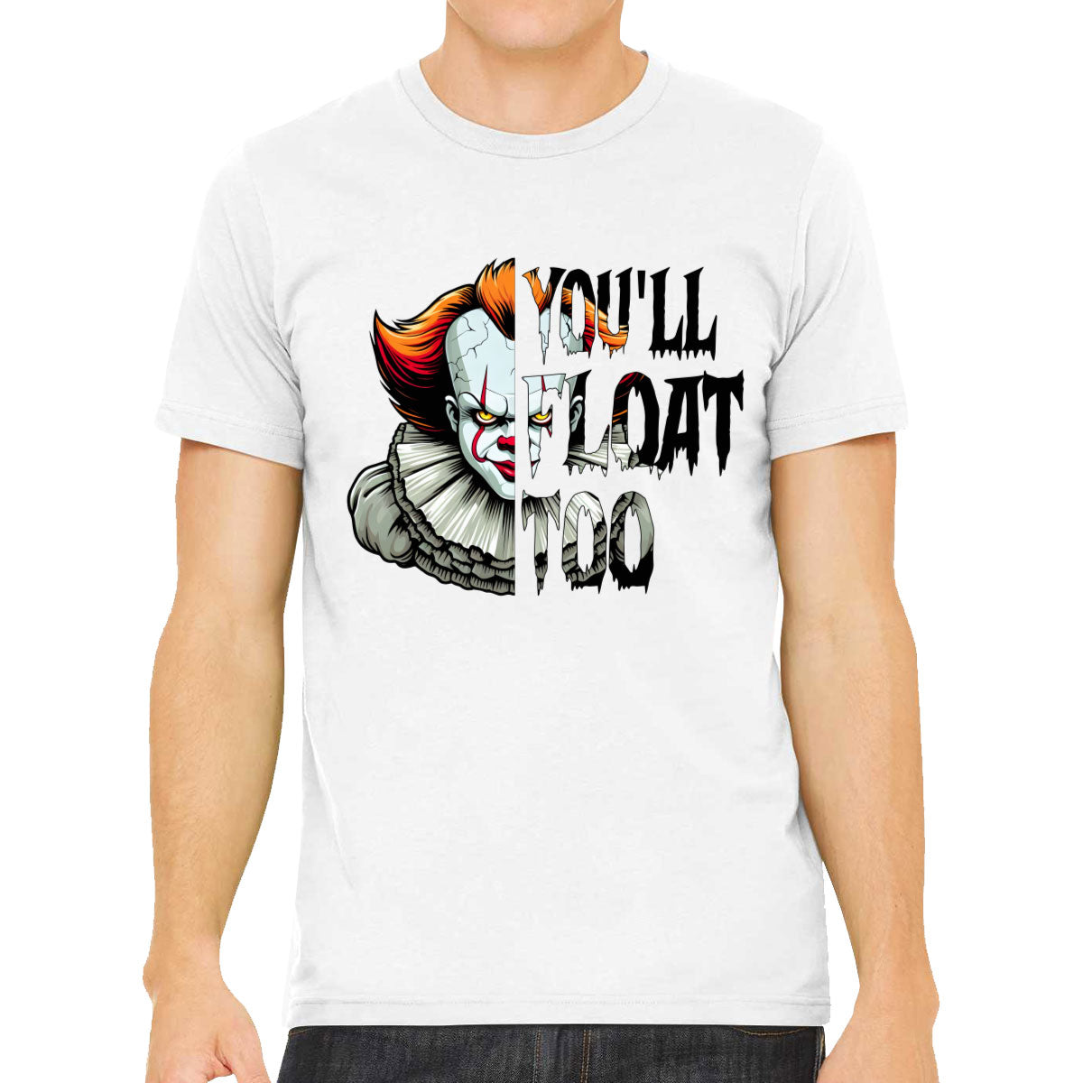 You'll Float Too Pennywise Halloween Men's T-shirt