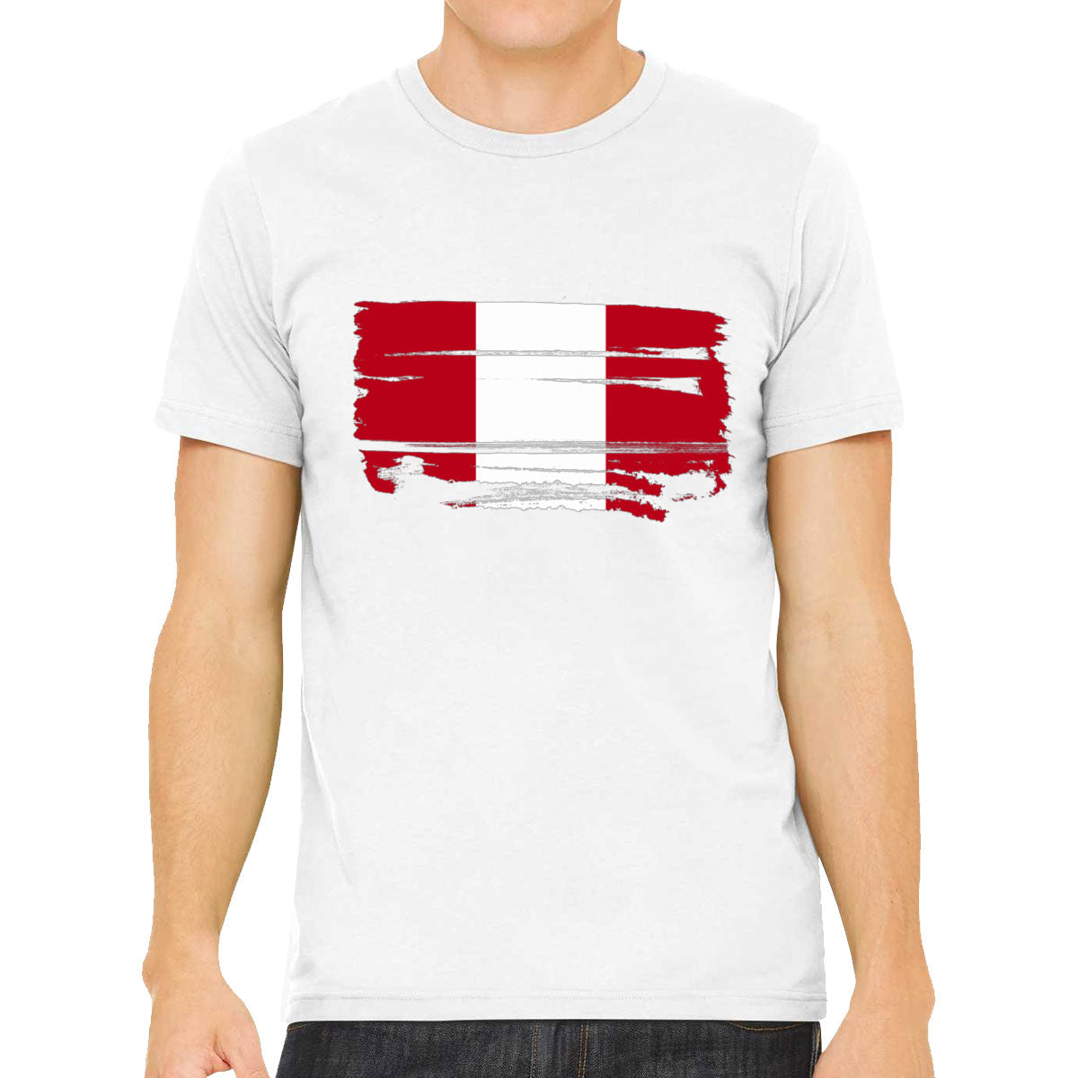 Peru Flag Men's T-shirt