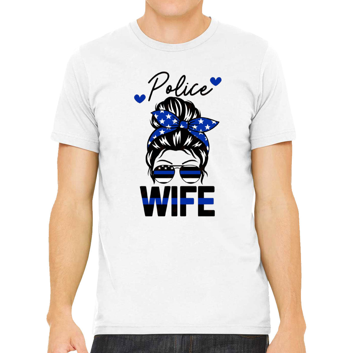 Police Wife Men's T-shirt