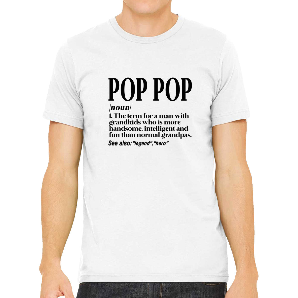 Pop Pop Definition Men's T-shirt