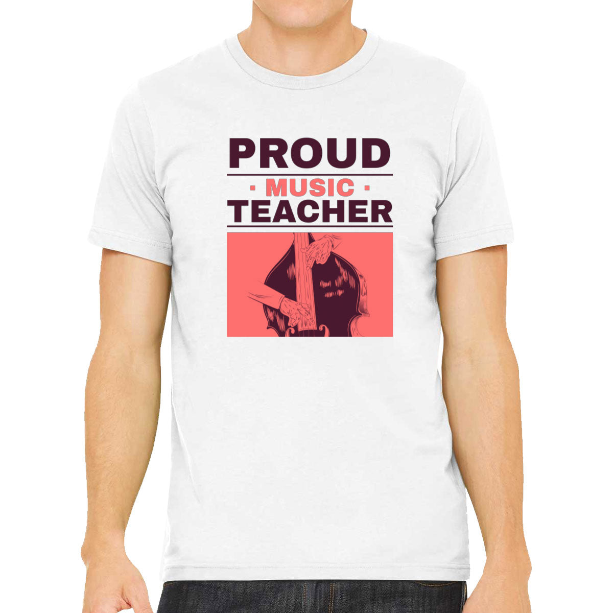 Proud Music Teacher Men's T-shirt