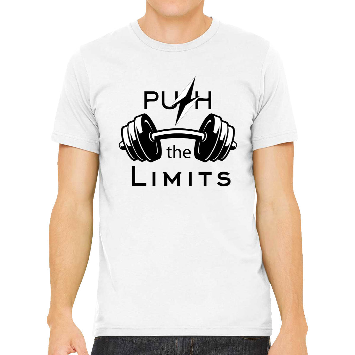 Push The Limit Gym Fitness Men's T-shirt