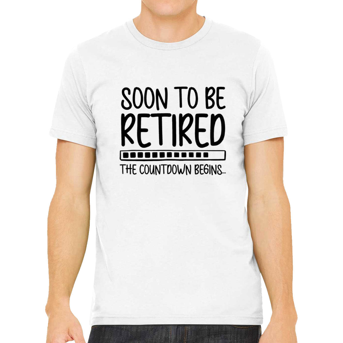 Soon To Be Retired The Countdown Begins Men's T-shirt