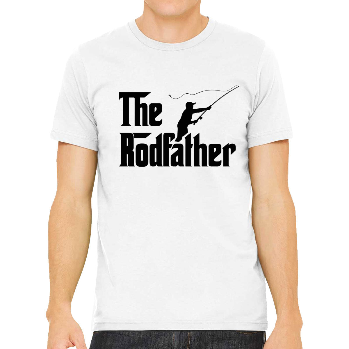 The Rodfather Fishing Father's Day Men's T-shirt