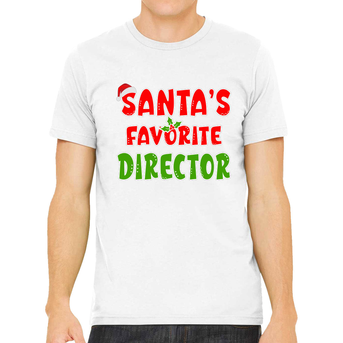 Santa's Favorite Director Men's T-shirt