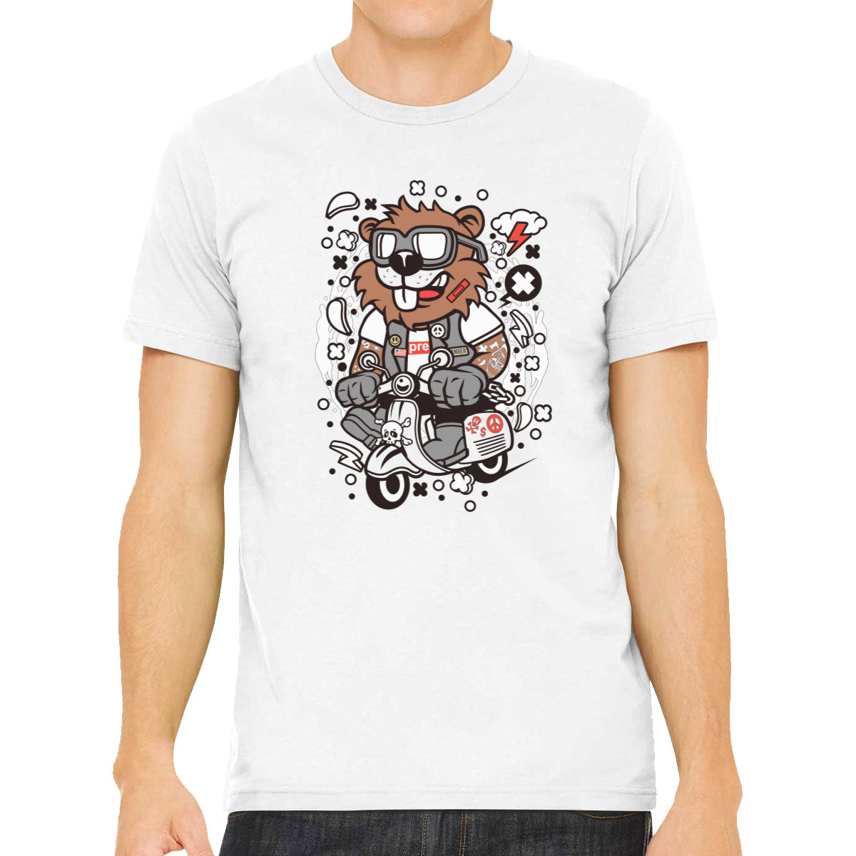 Scooter Beaver Men's T-shirt