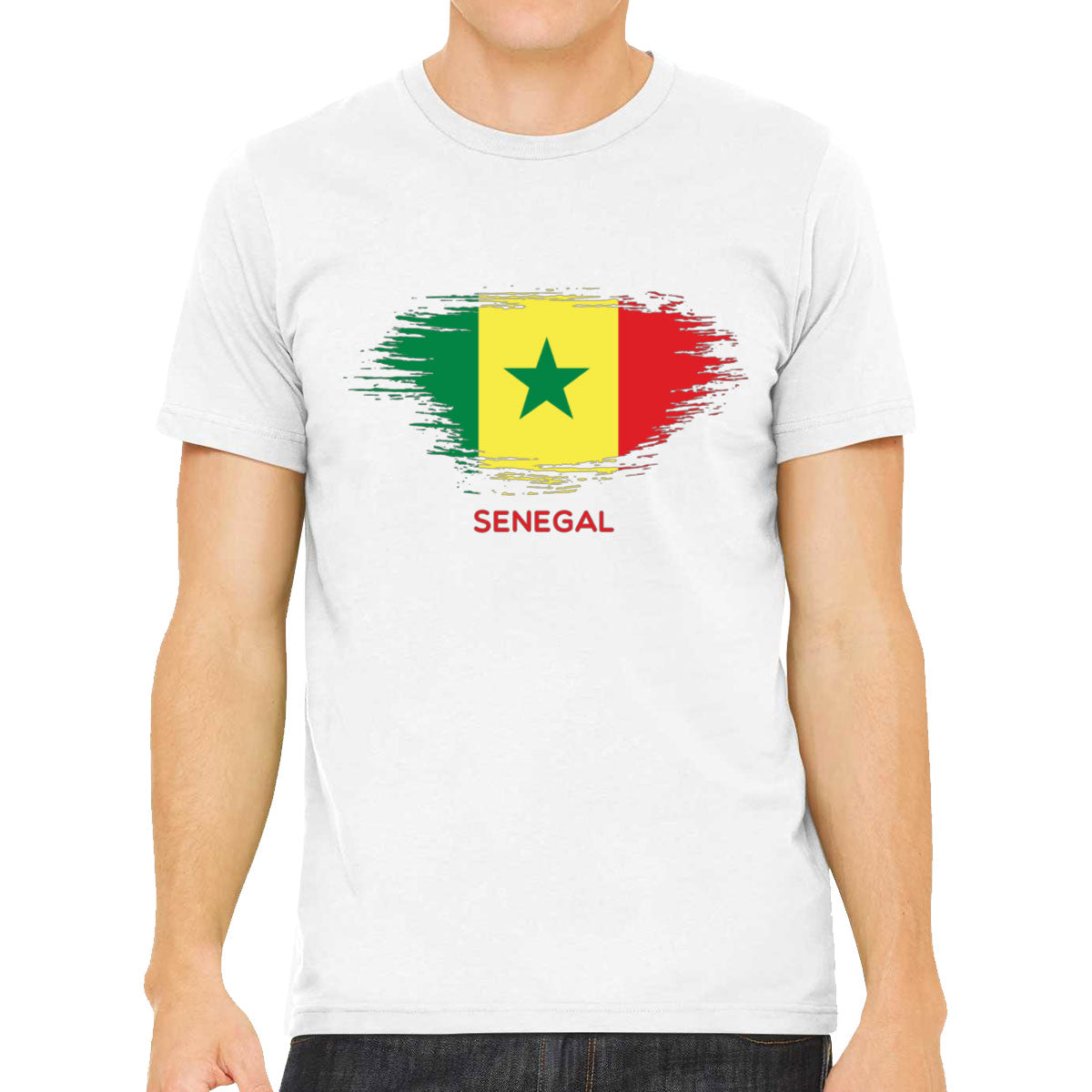 Senegal Flag Men's T-shirt