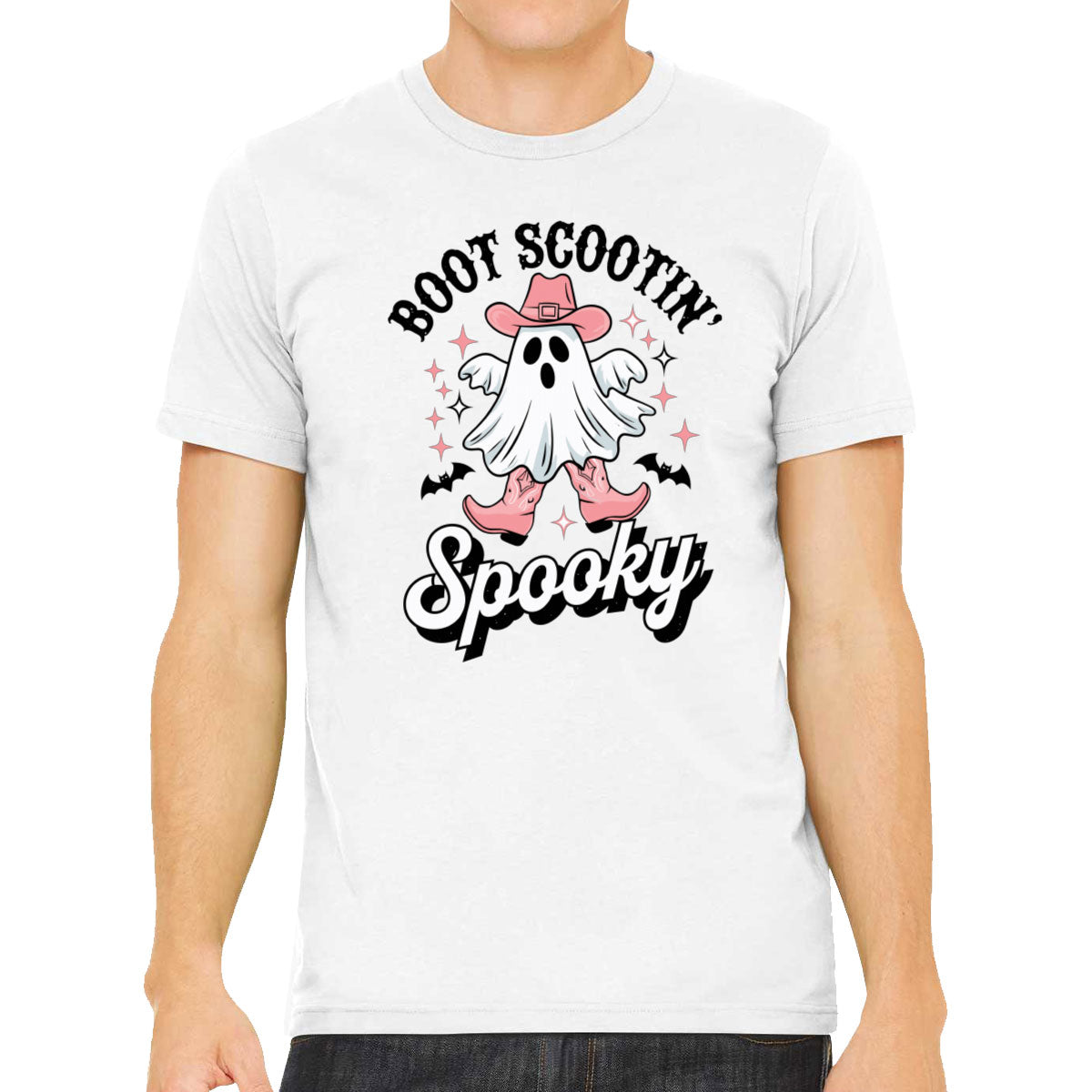 Boot Scootin' Spooky Halloween Men's T-shirt