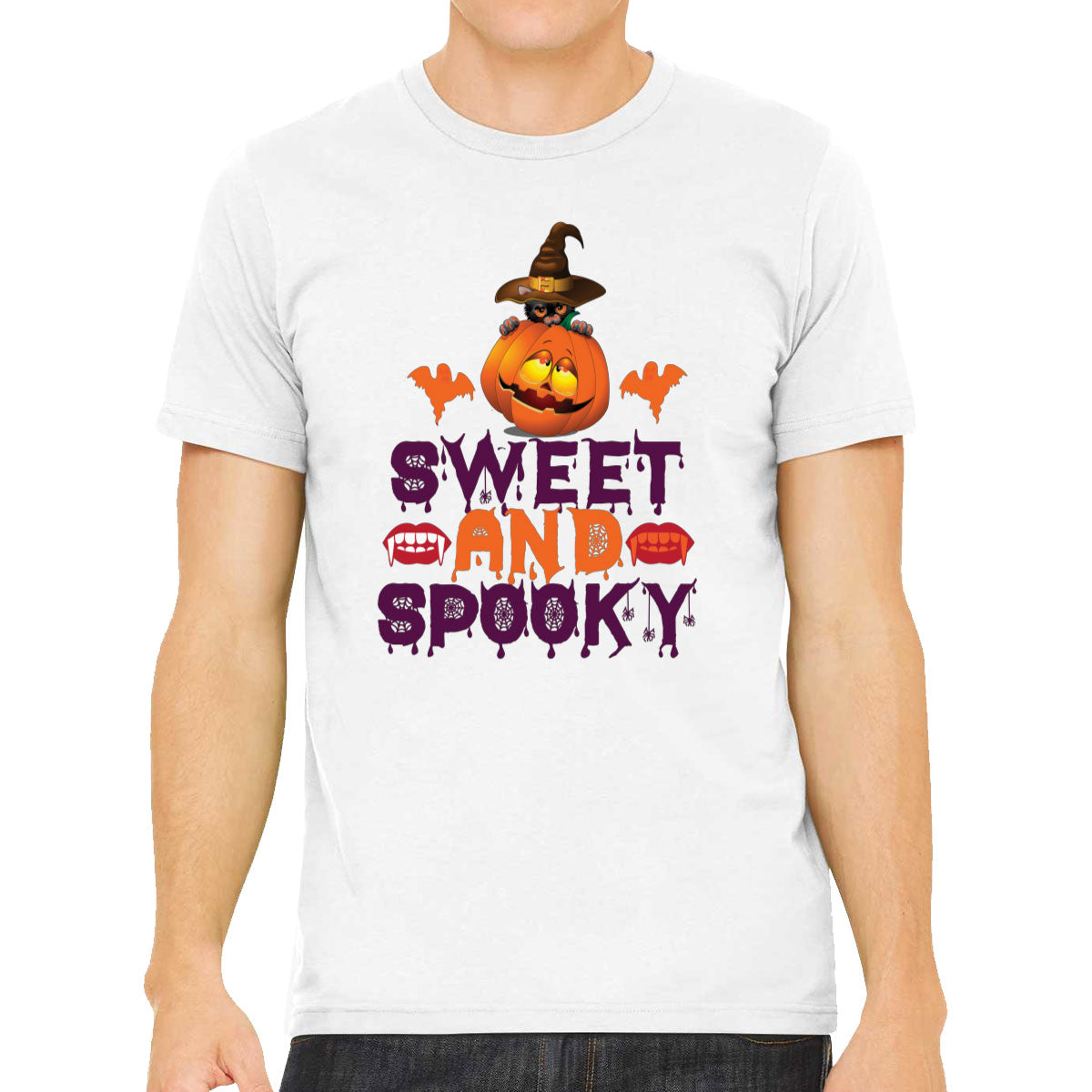 Sweet And Spooky Halloween Men's T-shirt