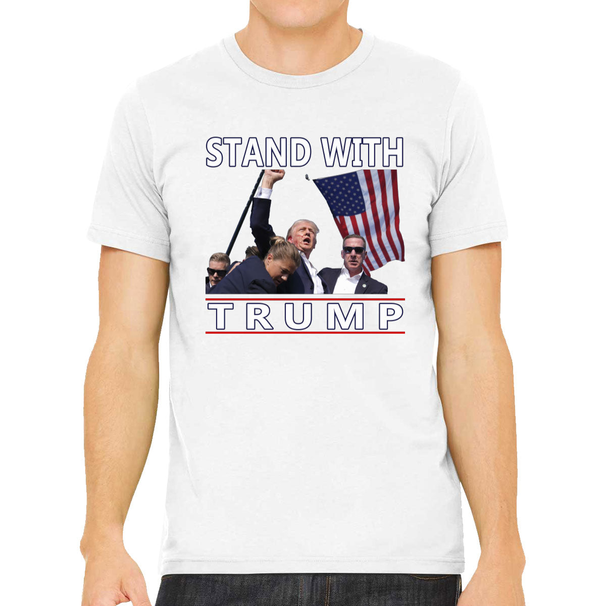 Stand With Trump Men's T-shirt