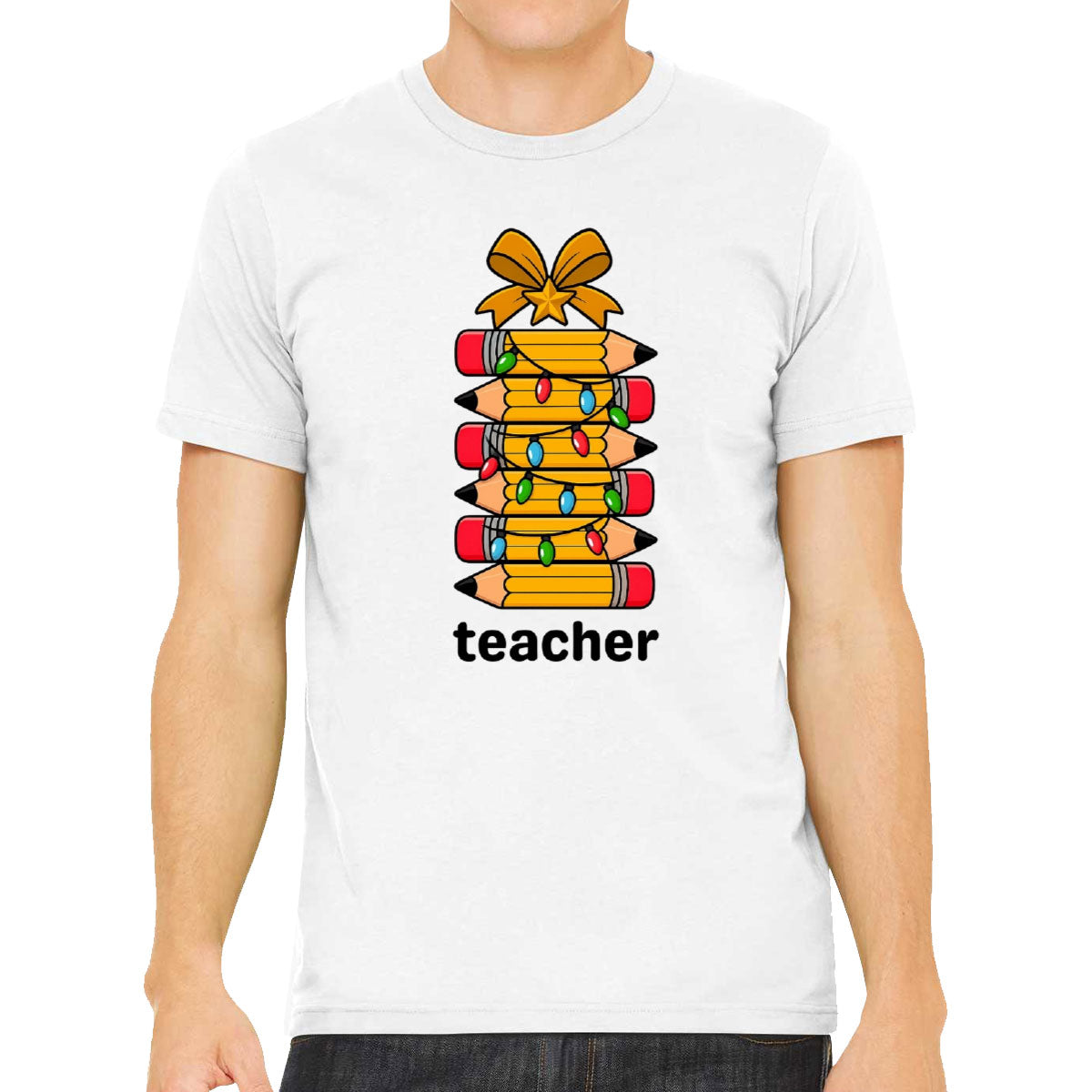 Teacher Christmas Men's T-shirt
