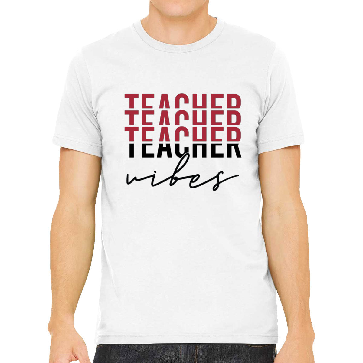 Teacher Vibes Men's T-shirt