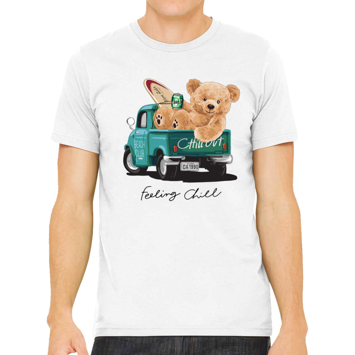Teddy Bear Chill Out Men's T-shirt