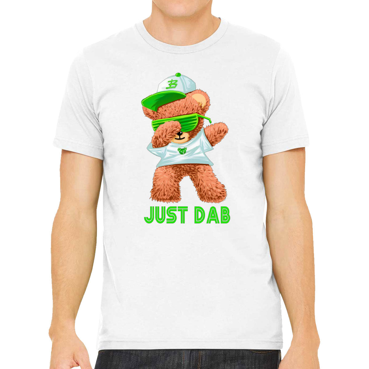 Dabbing Teddy Bear Just Dab Men's T-shirt