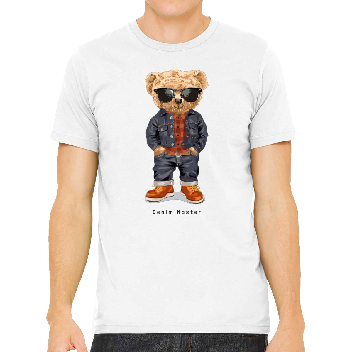 Teddy Bear Denim Master Men's T-shirt