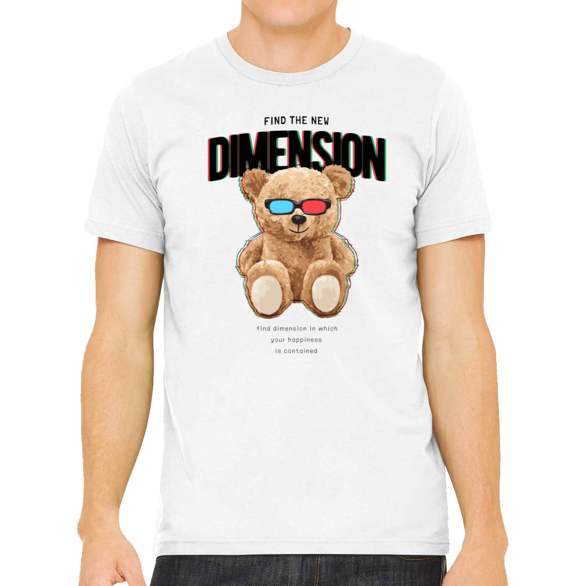 Teddy Bear Dimension Men's T-shirt