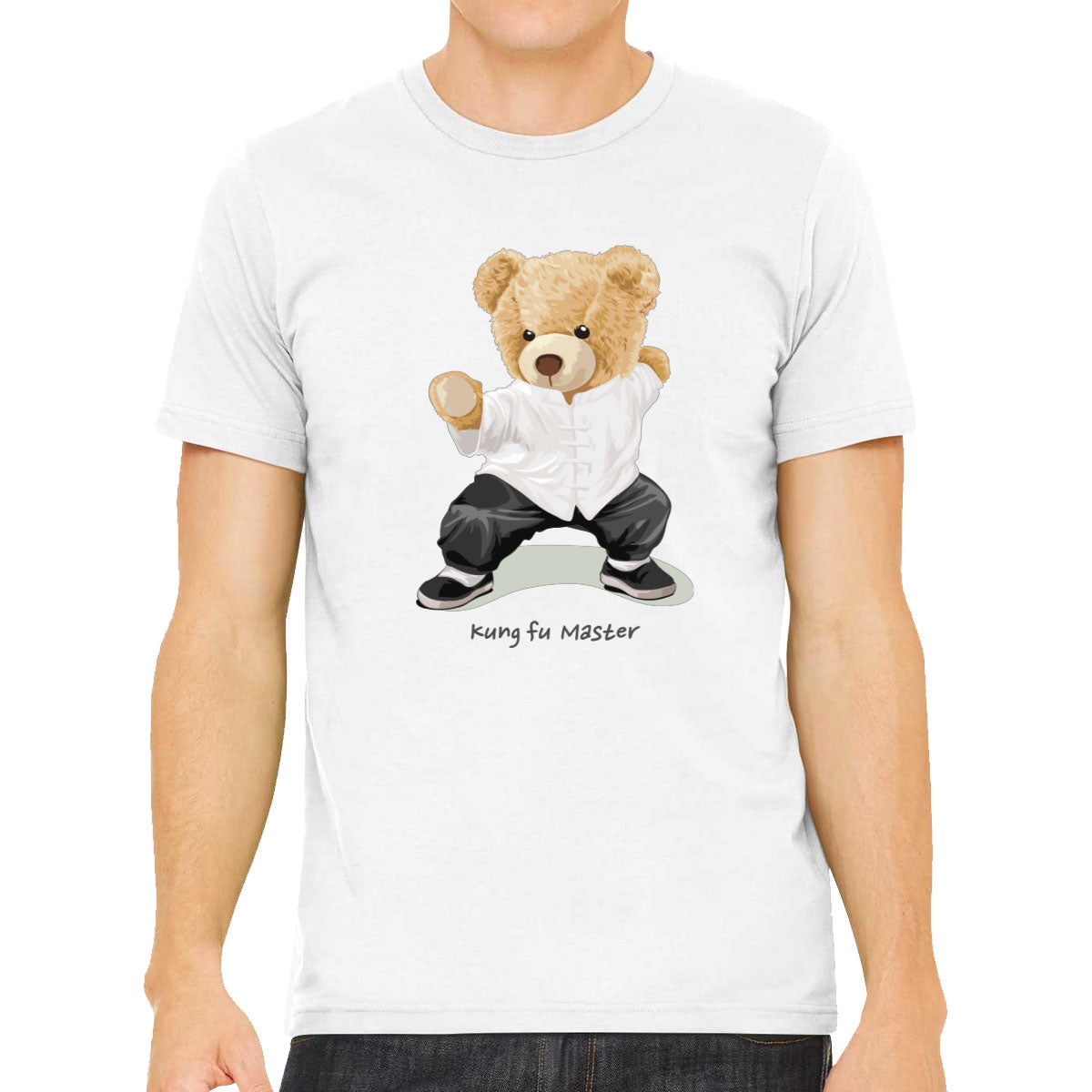 Teddy Bear Kung Fu Men's T-shirt