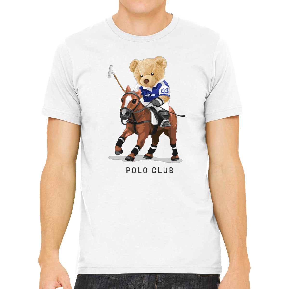 Teddy Bear Polo Men's T-shirt