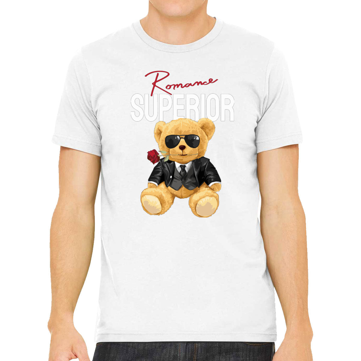 Teddy Bear Romance Men's T-shirt